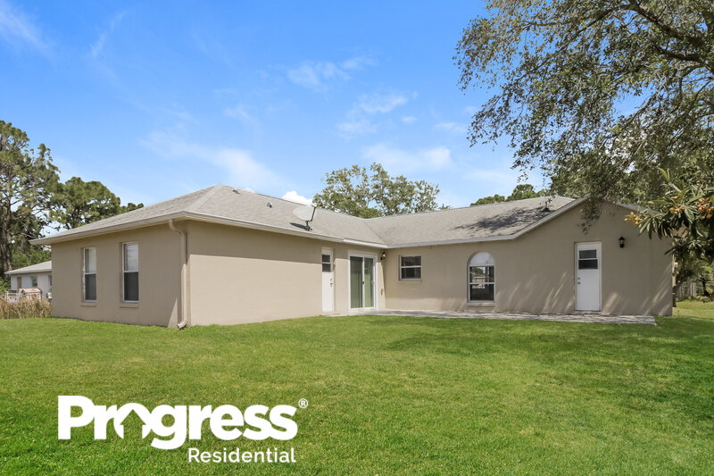 2,005/Mo, 2312 Angel Rd SE Palm Bay, FL 32909 Rear View