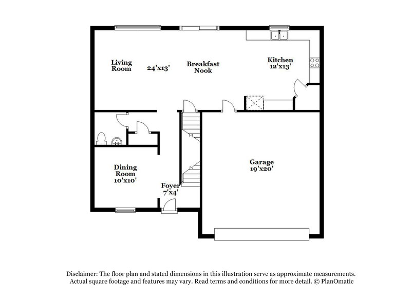 2,055/Mo, 188 Fields Xing Dallas, GA 30132 Floor Plan View