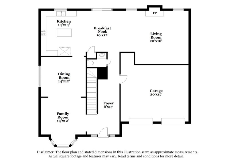2,350/Mo, 5080 Fieldstone View Cir Cumming, GA 30028 Floorplan View