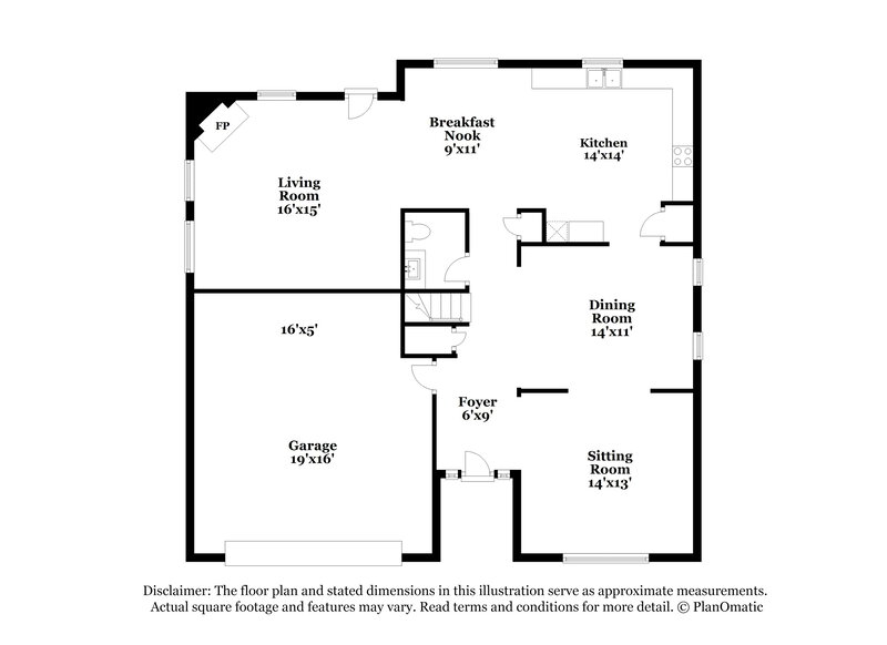 2,260/Mo, 2574 Walter Way Stockbridge, GA 30281 Floorplan View