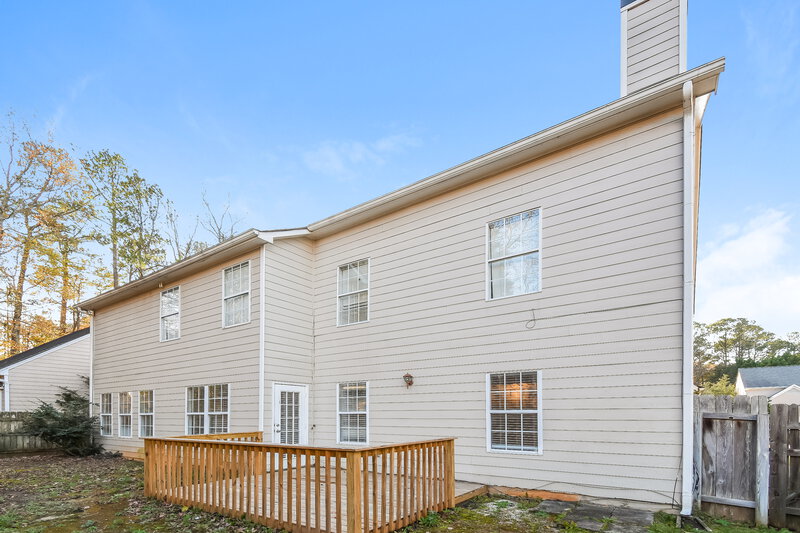 2,720/Mo, 3602 Bancroft Main NW Kennesaw, GA 30144 Rear View