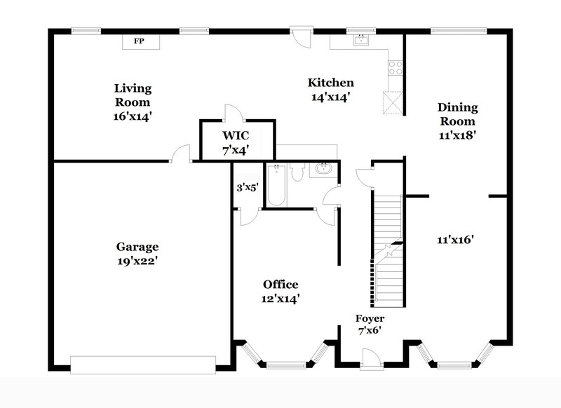 3,300/Mo, 369 Kentwood Springs Dr Hampton, GA 30228 Floor Plan View