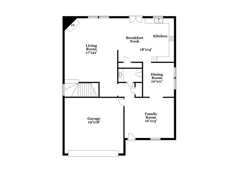 2,615/Mo, 529 Crestmont Ln Canton, GA 30114 Floor Plan View