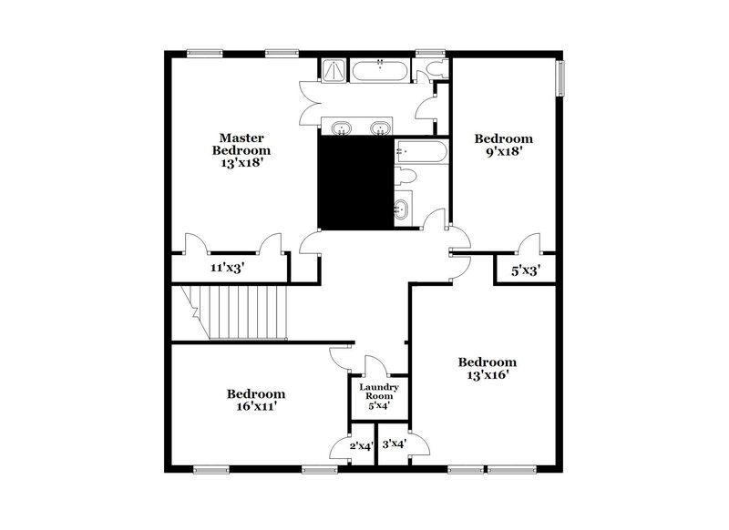 2,615/Mo, 529 Crestmont Ln Canton, GA 30114 Floor Plan View 2