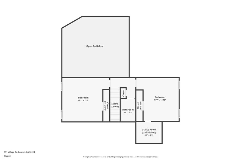 2,015/Mo, 111 Village Dr Canton, GA 30114 Floor Plan View 2