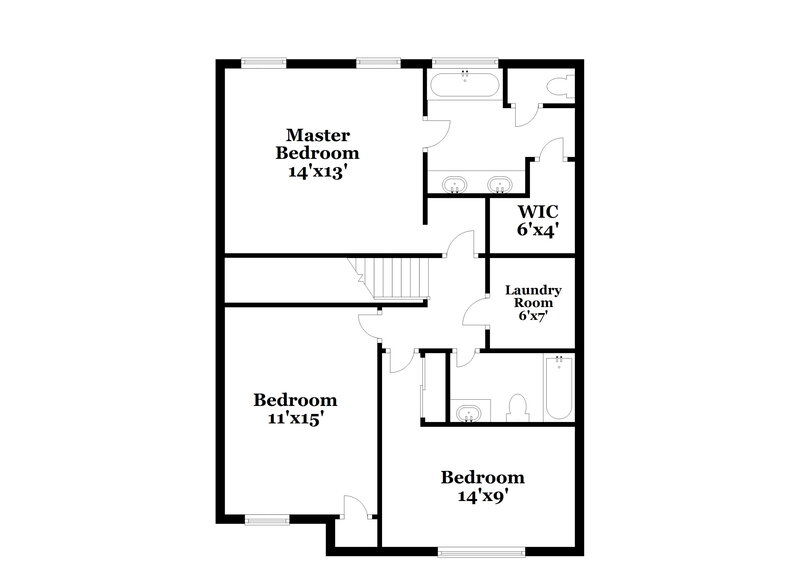 1,795/Mo, 155 Bethany Manor Dr Ball Ground, GA 30107 Floor Plan View 2