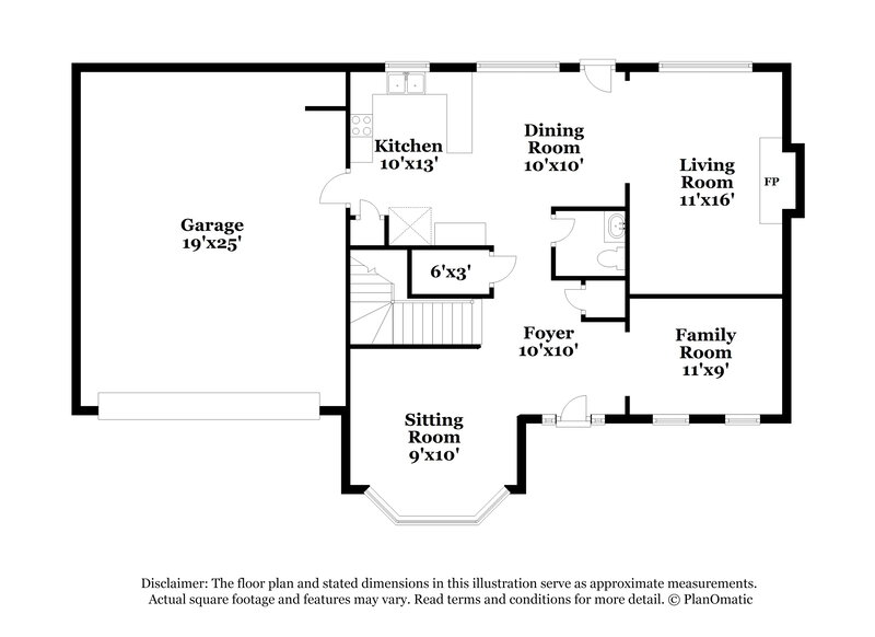 2,295/Mo, 9312 Scarlett Dr SW Covington, GA 30014 Floorplan View