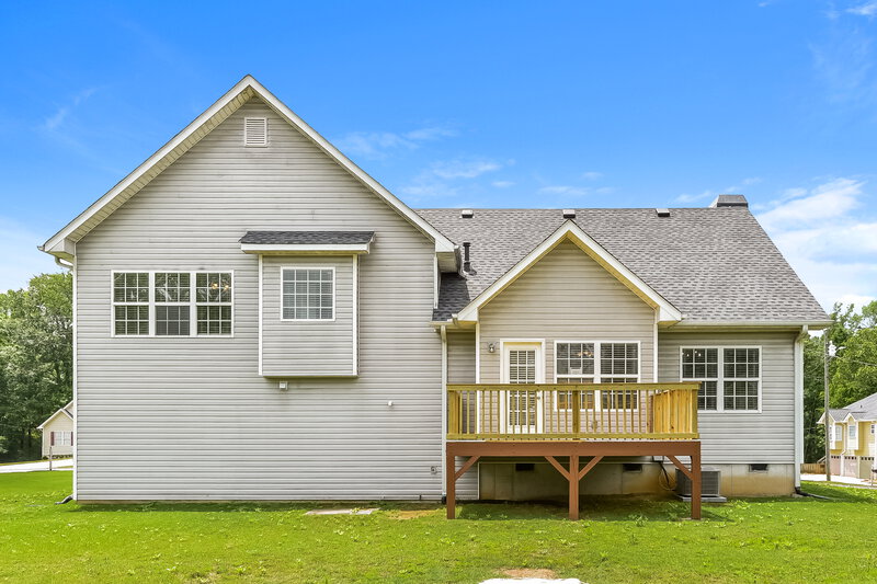 1,960/Mo, 939 Creek Run Pl Temple, GA 30179 Rear View