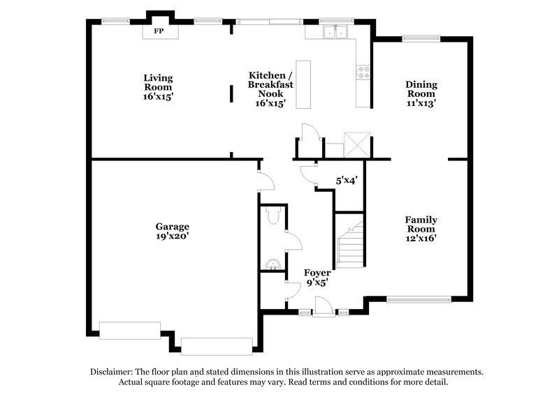 2,560/Mo, 3130 Kirkwood Dr NW Kennesaw, GA 30144 Floorplan View