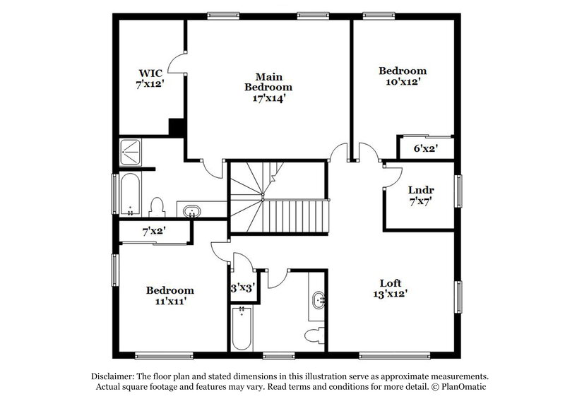 1,870/Mo, 1197 Andrews Dr Lithia Springs, GA 30122 Floorplan View 3