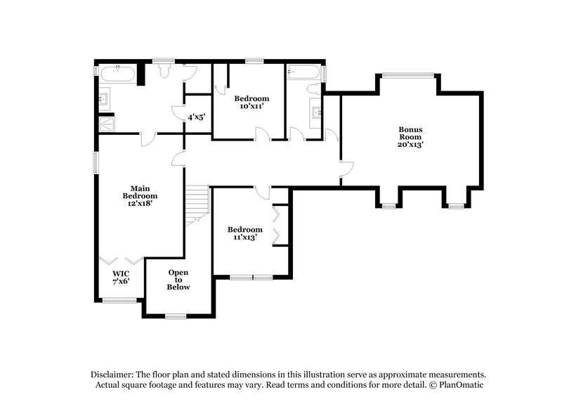 1,905/Mo, 1612 Carriage Hills Dr Griffin, GA 30224 Floor Plan View