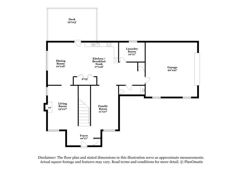 1,905/Mo, 1612 Carriage Hills Dr Griffin, GA 30224 Floor Plan View 2