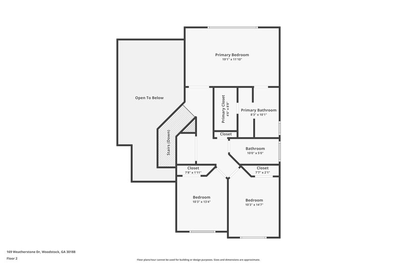 2,165/Mo, 169 Weatherstone Dr Woodstock, GA 30188 Floor Plan View 2