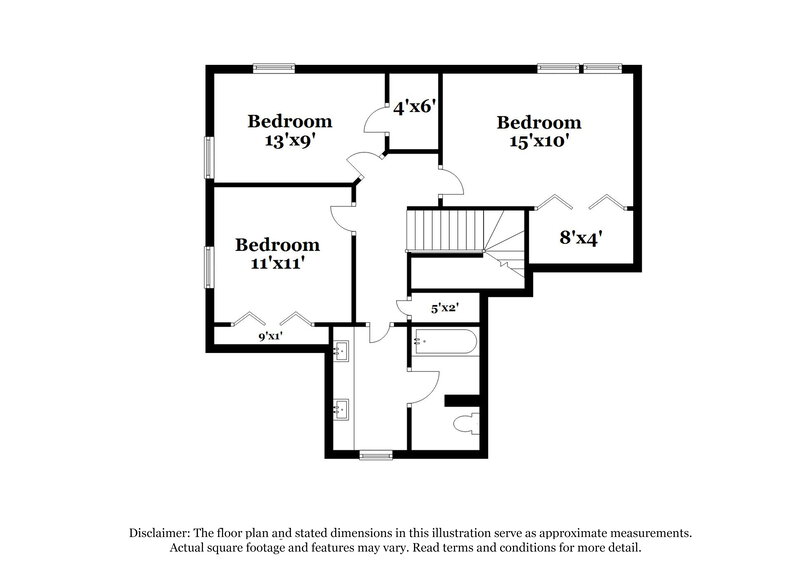 2,805/Mo, 4167 Arapaho Dr Powder Springs, GA 30127 Floorplan View 2