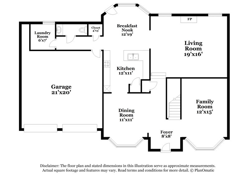 2,780/Mo, 823 Overlook Trl Monroe, GA 30655 Floor Plan View