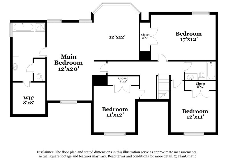2,780/Mo, 823 Overlook Trl Monroe, GA 30655 Floor Plan View 2