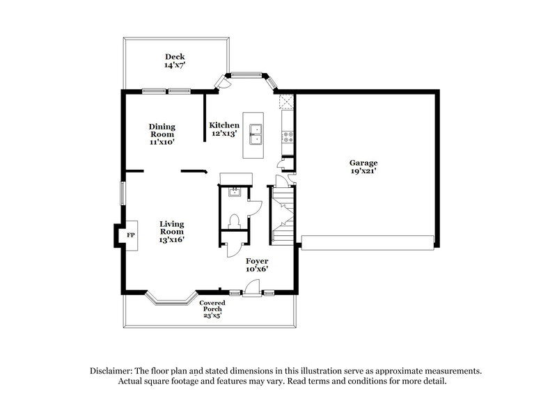 2,590/Mo, 16 Camden Woods Pl Dallas, GA 30157 Floor Plan View