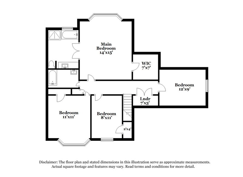 2,590/Mo, 16 Camden Woods Pl Dallas, GA 30157 Floor Plan View 2