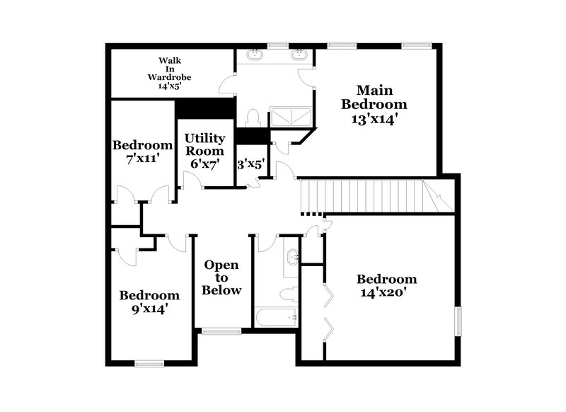 2,120/Mo, 90 Darbys Ave Hiram, GA 30141 Floorplan View 2
