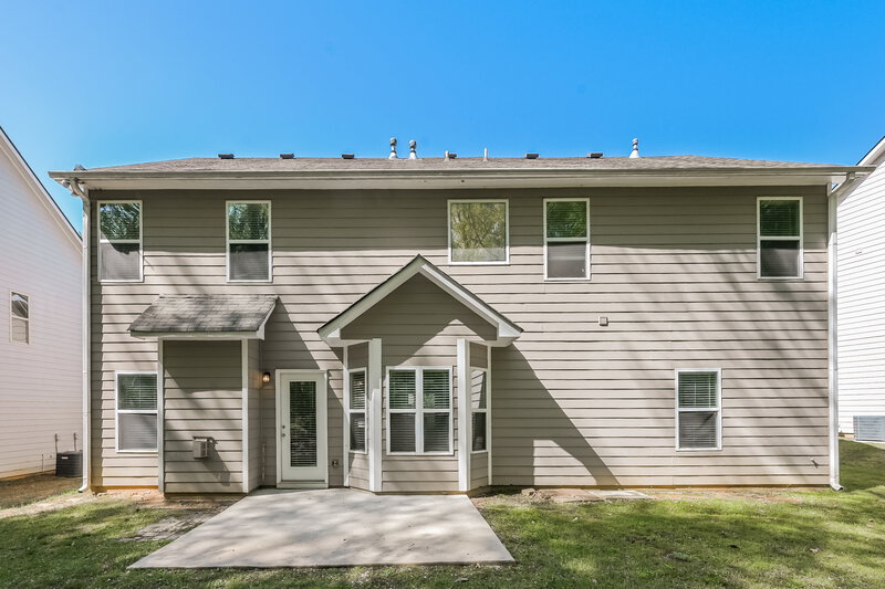 2,640/Mo, 4143 Creekrun Cir Buford, GA 30519 Rear View