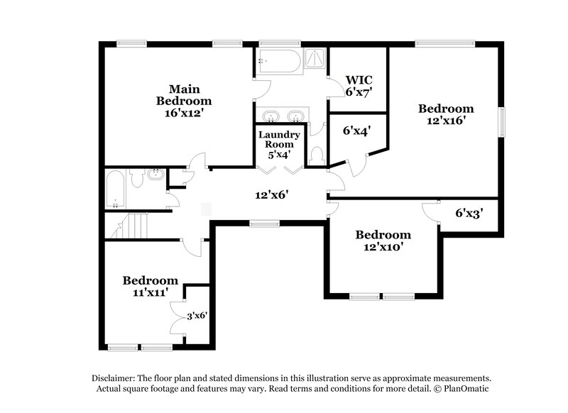 2,180/Mo, 3240 Anneewakee Falls Pkwy Douglasville, GA 30135 Floor Plan View 2
