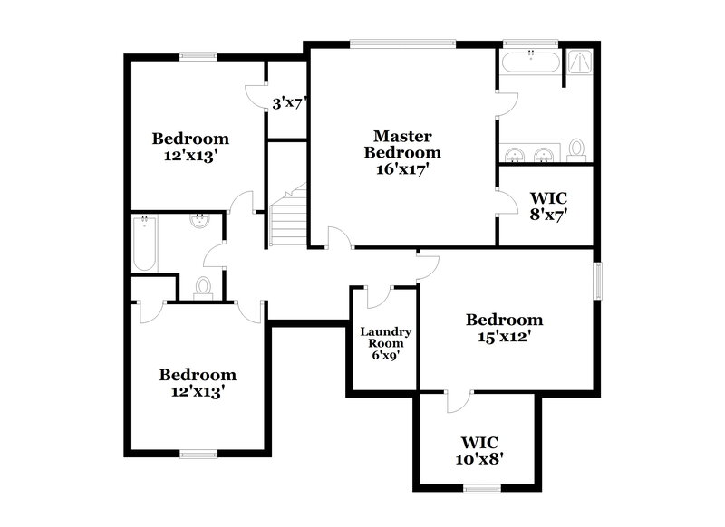 2,230/Mo, 787 Helm Ln NW Kennesaw, GA 30144 Floor Plan View