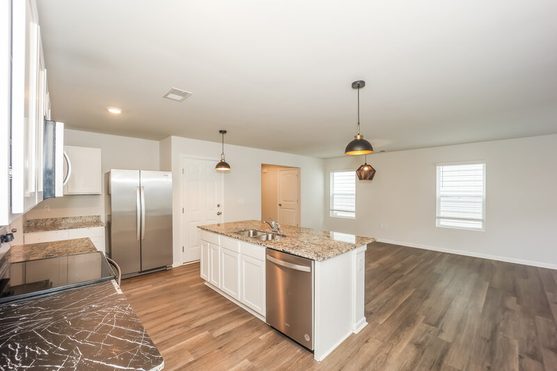 2,700/Mo, 5129 Moa Ct College Park, GA 30349 Kitchen View 2