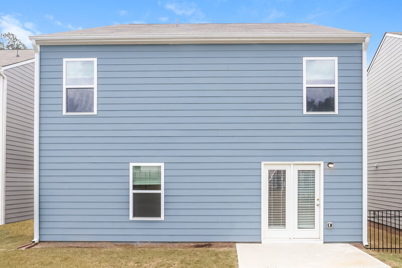 2,700/Mo, 5129 Moa Ct College Park, GA 30349 Rear View