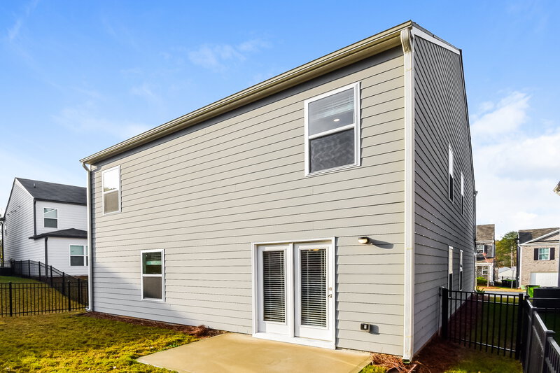 2,700/Mo, 5113 Moa Ct College Park, GA 30349 Rear View