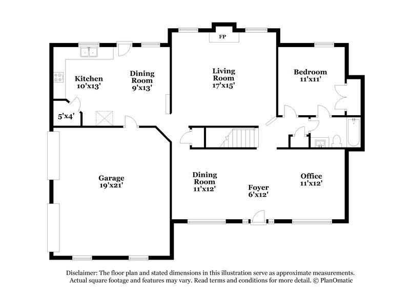 2,305/Mo, 848 Overlook Trl Monroe, GA 30655 Floor Plan View