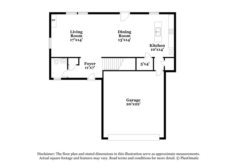 1,870/Mo, 444 Clematis Ct Temple, GA 30179 Floor Plan View