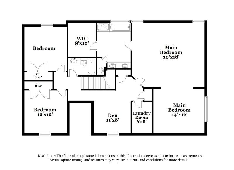 2,060/Mo, 20 Butterfly Way Covington, GA 30016 Floorplan View 2