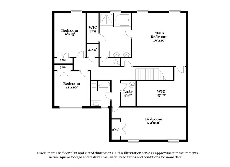 2,120/Mo, 41 Darbys Run Dr Hiram, GA 30141 Floor Plan View 2