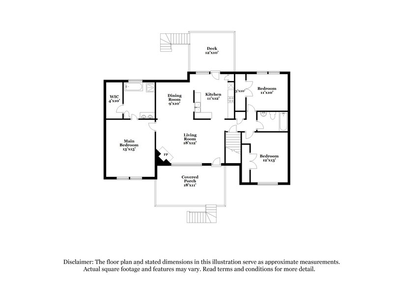 1,740/Mo, 221 Martins Ct Villa Rica, GA 30180 Floorplan View 2