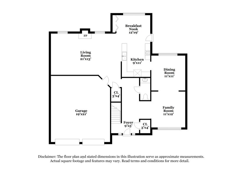 3,770/Mo, 3104 Andora Trl SW Marietta, GA 30064 Floor Plan View