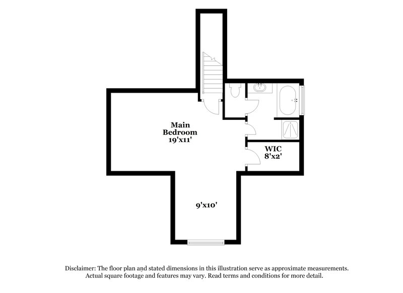 1,695/Mo, 1711 Park Cir Griffin, GA 30224 Floor Plan View