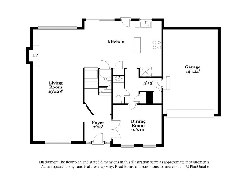 3,050/Mo, 1026 Masters Ln Snellville, GA 30078 Floor Plan View 2