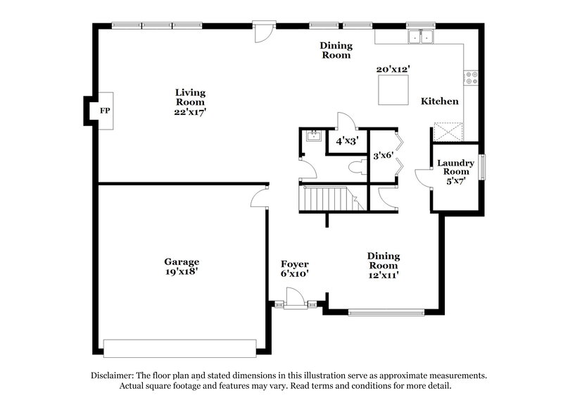3,240/Mo, 217 E Skyline Vw Dallas, GA 30157 Floor Plan View