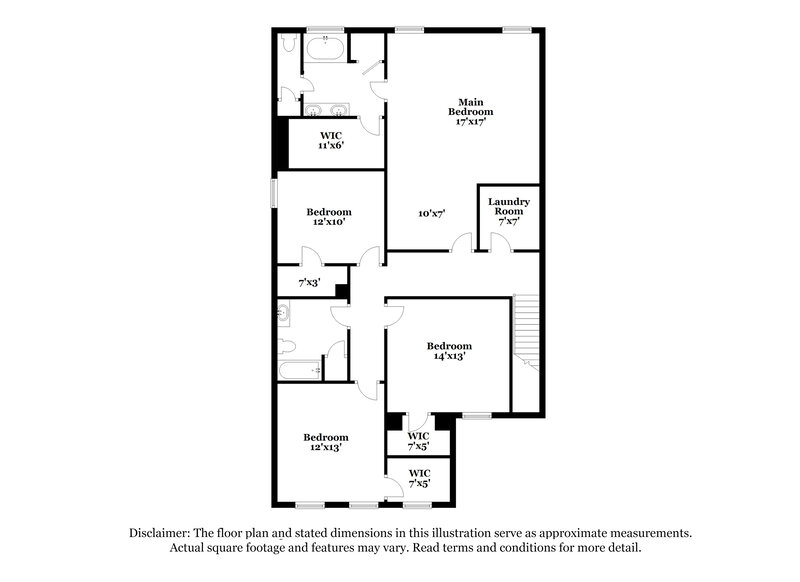 2,320/Mo, 76 Birch St Hiram, GA 30141 Floorplan View 2