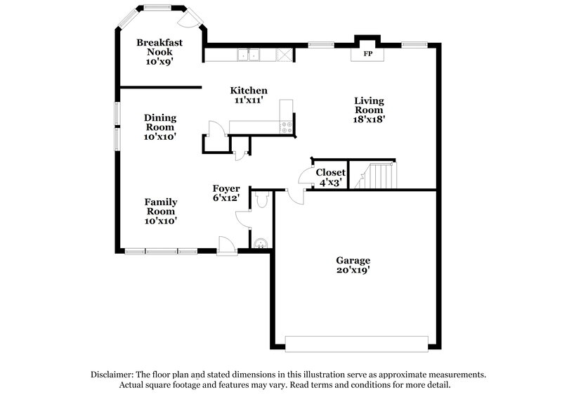 1,995/Mo, 114 Valdosta Ave Canton, GA 30114 Floor Plan View