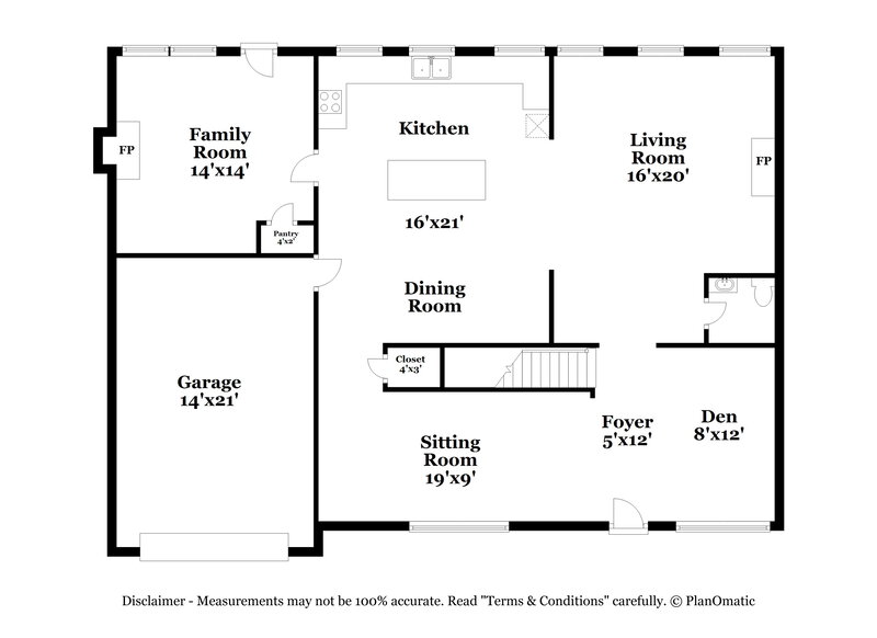 2,525/Mo, 3720 Brookhollow Dr Douglasville, GA 30135 Floor Plan View
