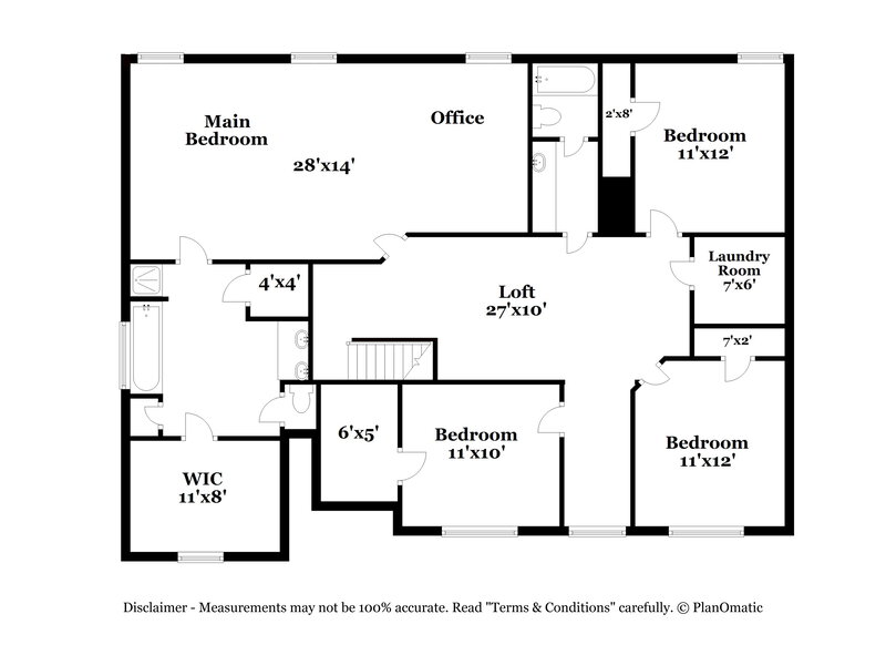 2,525/Mo, 3720 Brookhollow Dr Douglasville, GA 30135 Floor Plan View 2