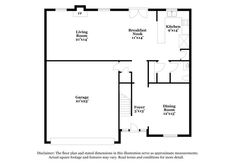 2,295/Mo, 2115 Malanga Ct Austell, GA 30106 Floor Plan View