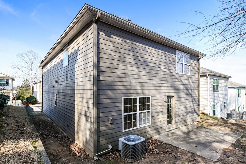 1,895/Mo, 327 Village Chase Woodstock, GA 30188 Rear View