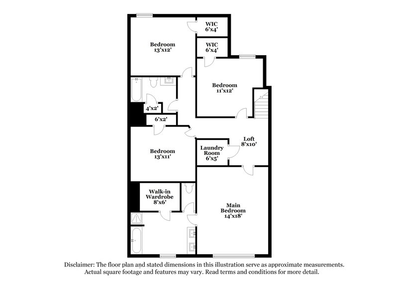 2,150/Mo, 123 Stillwood Dr Newnan, GA 30265 Floor Plan View 2