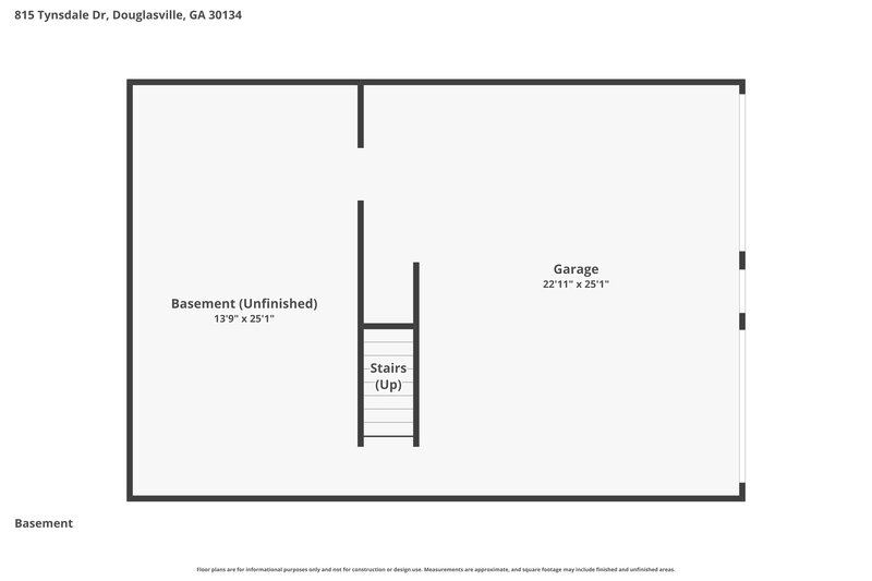 1,955/Mo, 815 Tynsdale Dr Douglasville, GA 30134 Floorplan View 3