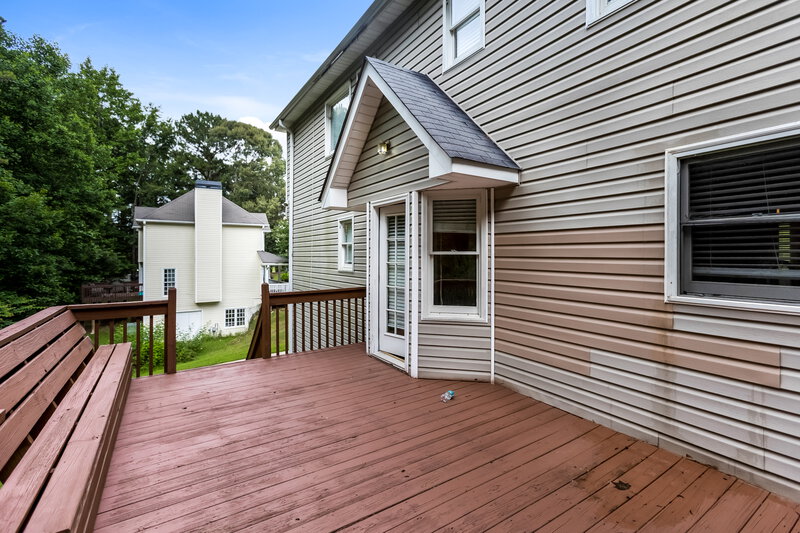 2,150/Mo, 815 Tynsdale Dr Douglasville, GA 30134 Deck View
