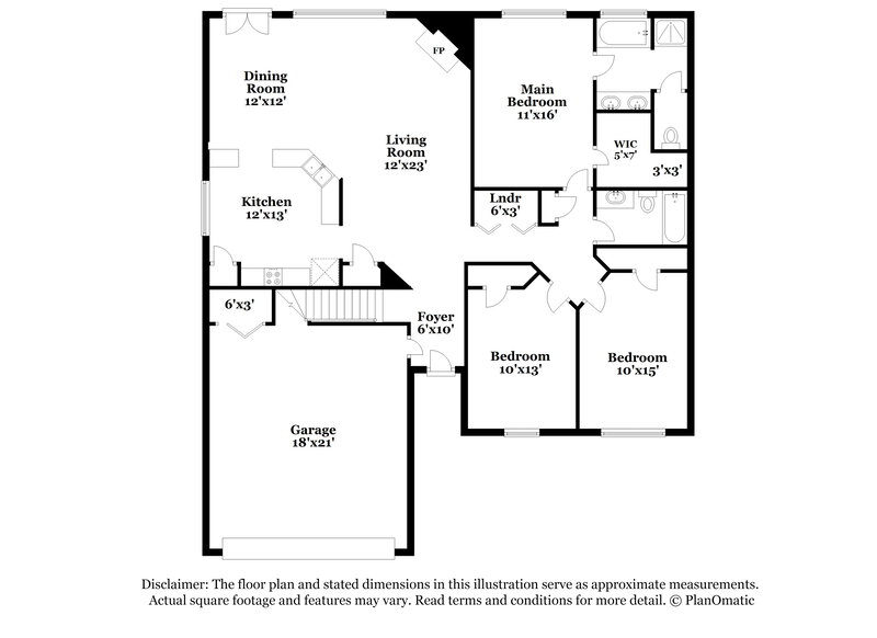 2,020/Mo, 357 Hunterian Pl Newnan, GA 30265 Floor Plan View