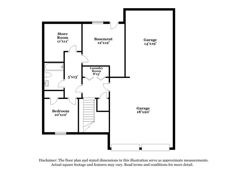2,110/Mo, 6561 Snowbird Ln Douglasville, GA 30134 Floor Plan View 2