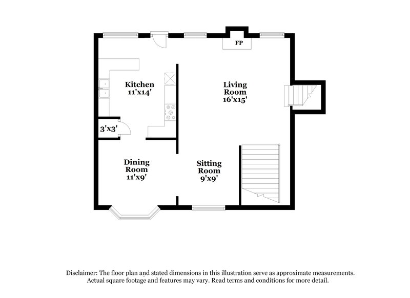 2,155/Mo, 427 Steadham Ct Temple, GA 30179 Floor Plan View